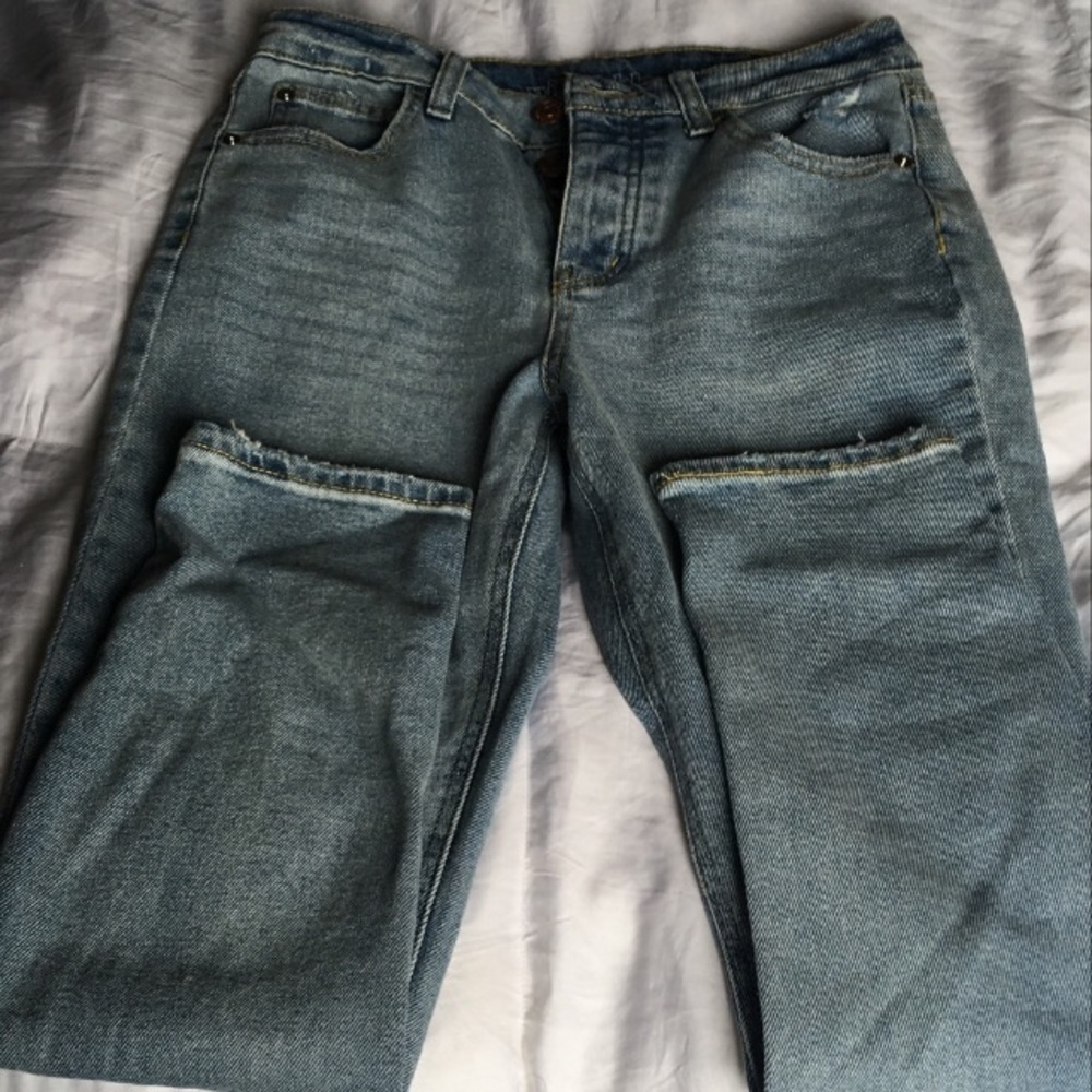 Wild Fable Distressed Mom Jeans